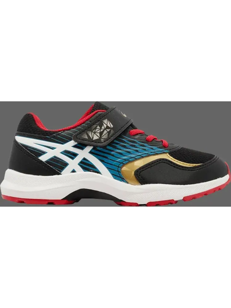 Кроссовки lazerbeam kb-mg gs 'black white' Asics — изображение 1 из 1, черный