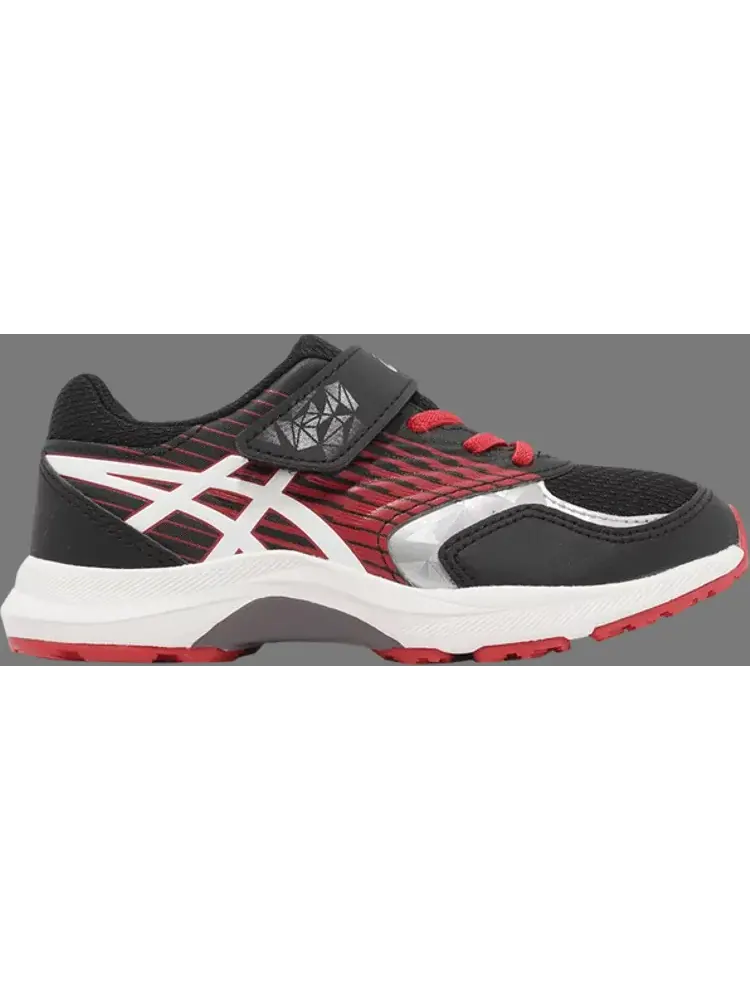 Кроссовки lazerbeam kb mg gs 'black red' Asics — изображение 1 из 1, черный