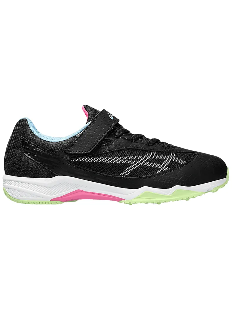 Кроссовки ASICS Lazerbeam SI-MG Wide PS 'Black Light Yellow' — изображение 1 из 1, черный
