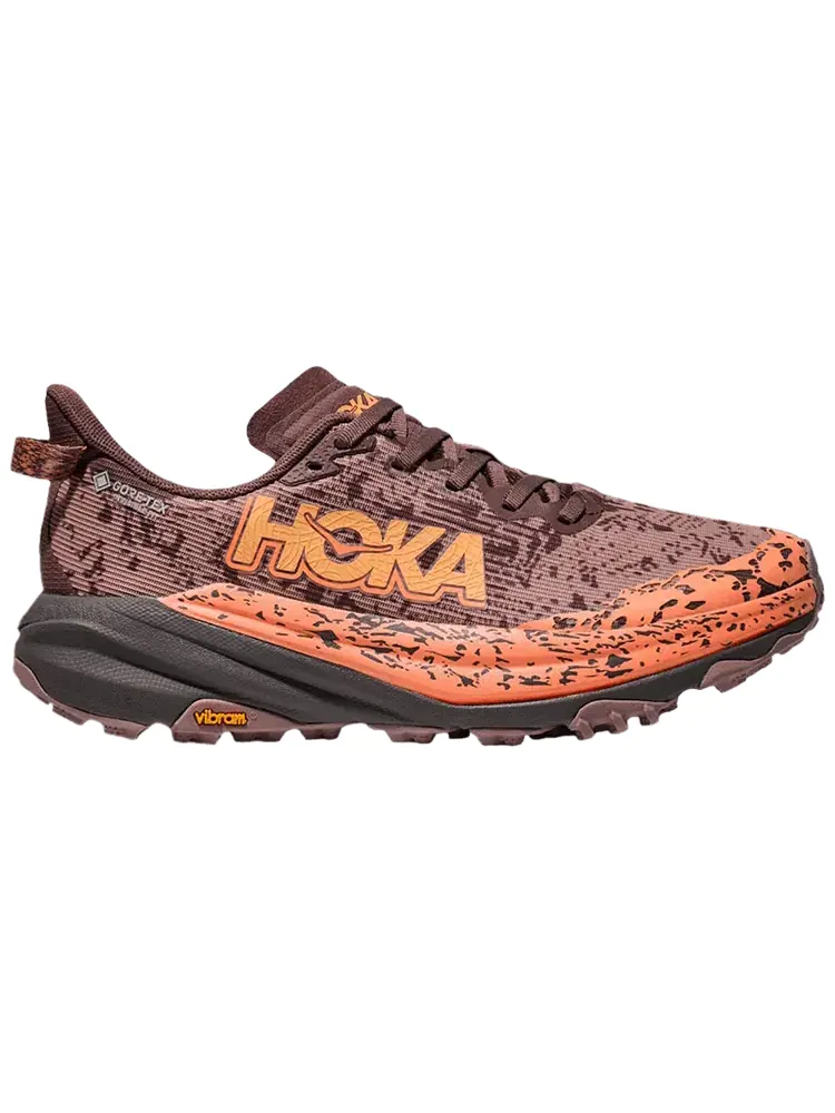 Кроссовки HOKA Wmns Speedgoat 6 GORE-TEX 'Smoky Quartzite' — изображение 1 из 1, коричневый