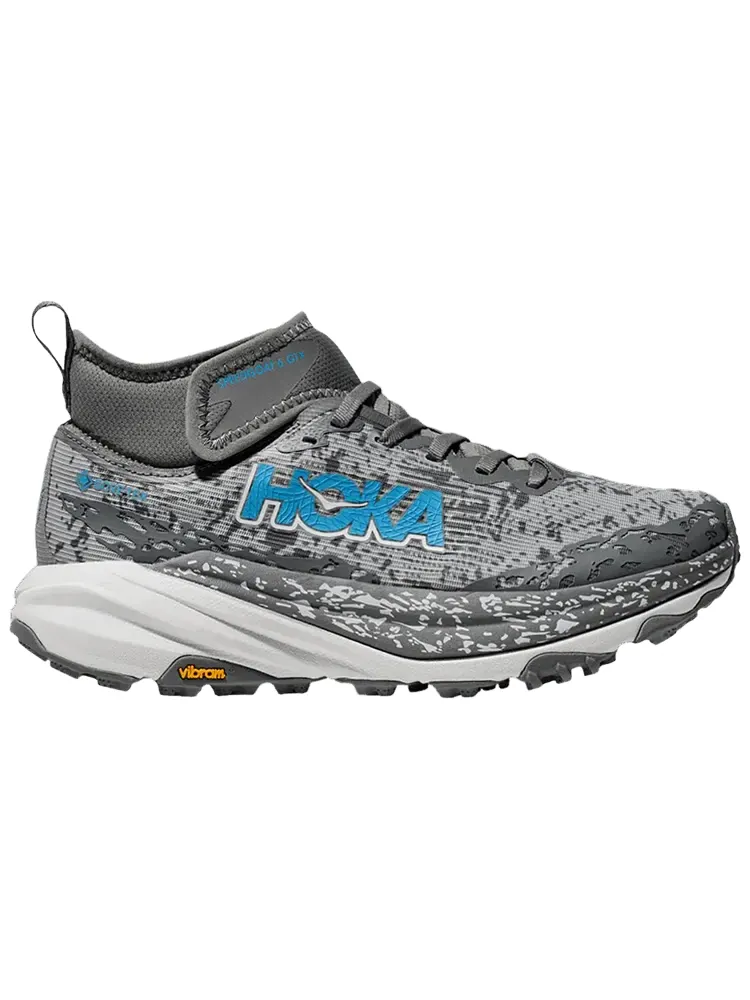Кроссовки HOKA Wmns Speedgoat 6 Mid GORE-TEX 'Asteroid Cosmic Grey' — изображение 1 из 1, серый