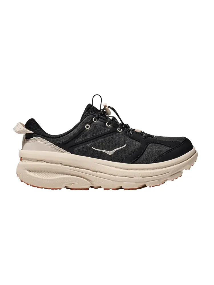 Кроссовки HOKA Bondi B3LS Black Alabaster — изображение 1 из 1, черный