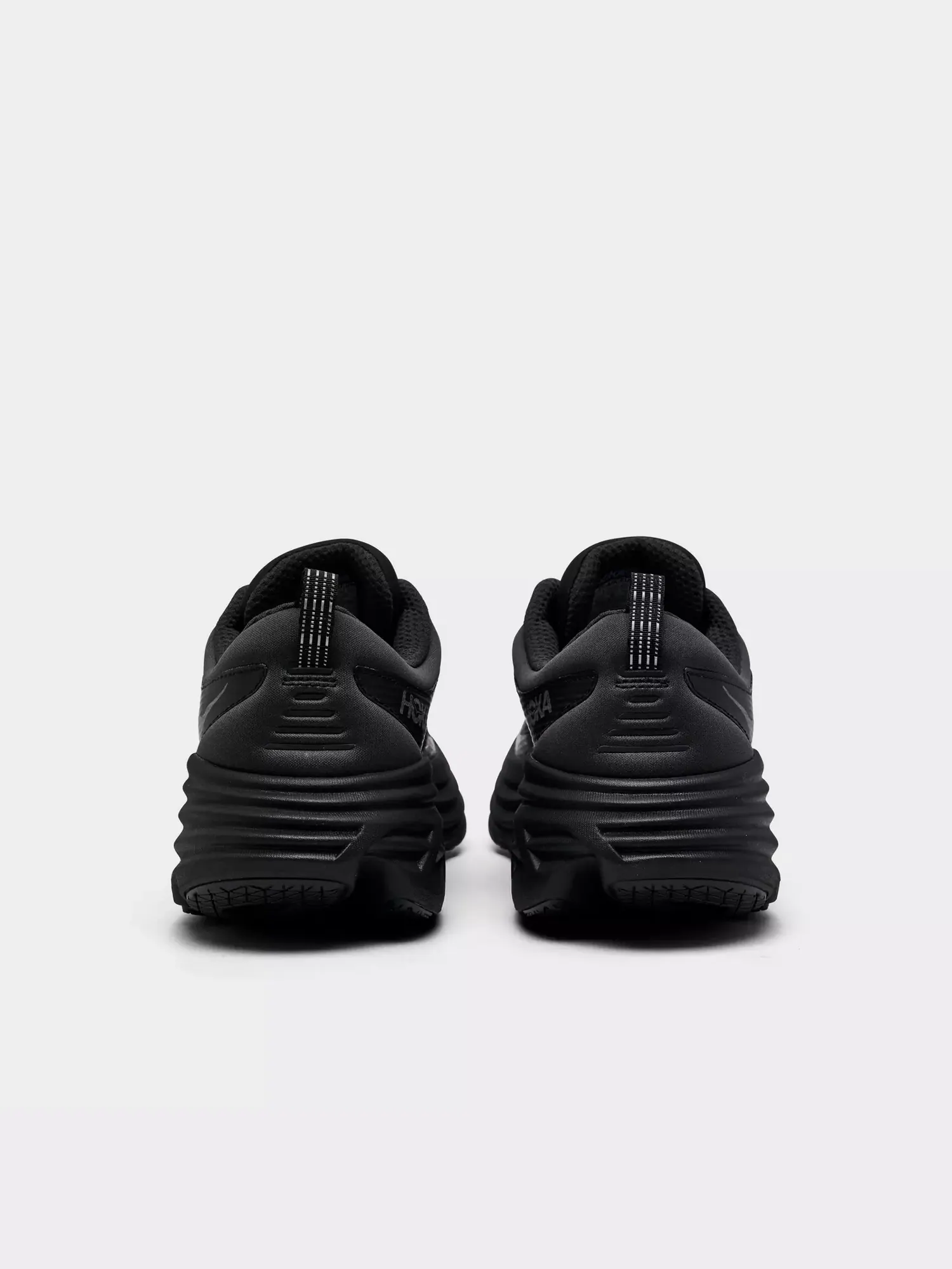 Кроссовки HOKA Bondi 8 Caged 'Stealth Tech Pack - Midnight Blue Black' — изображение 4 из 6, синий/черный