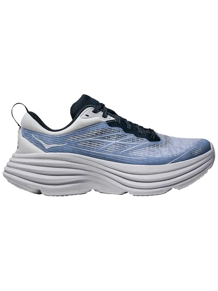 Кроссовки HOKA Bondi 8 Caged 'Stealth Tech Pack - Sea Ice' — изображение 1 из 6, синий