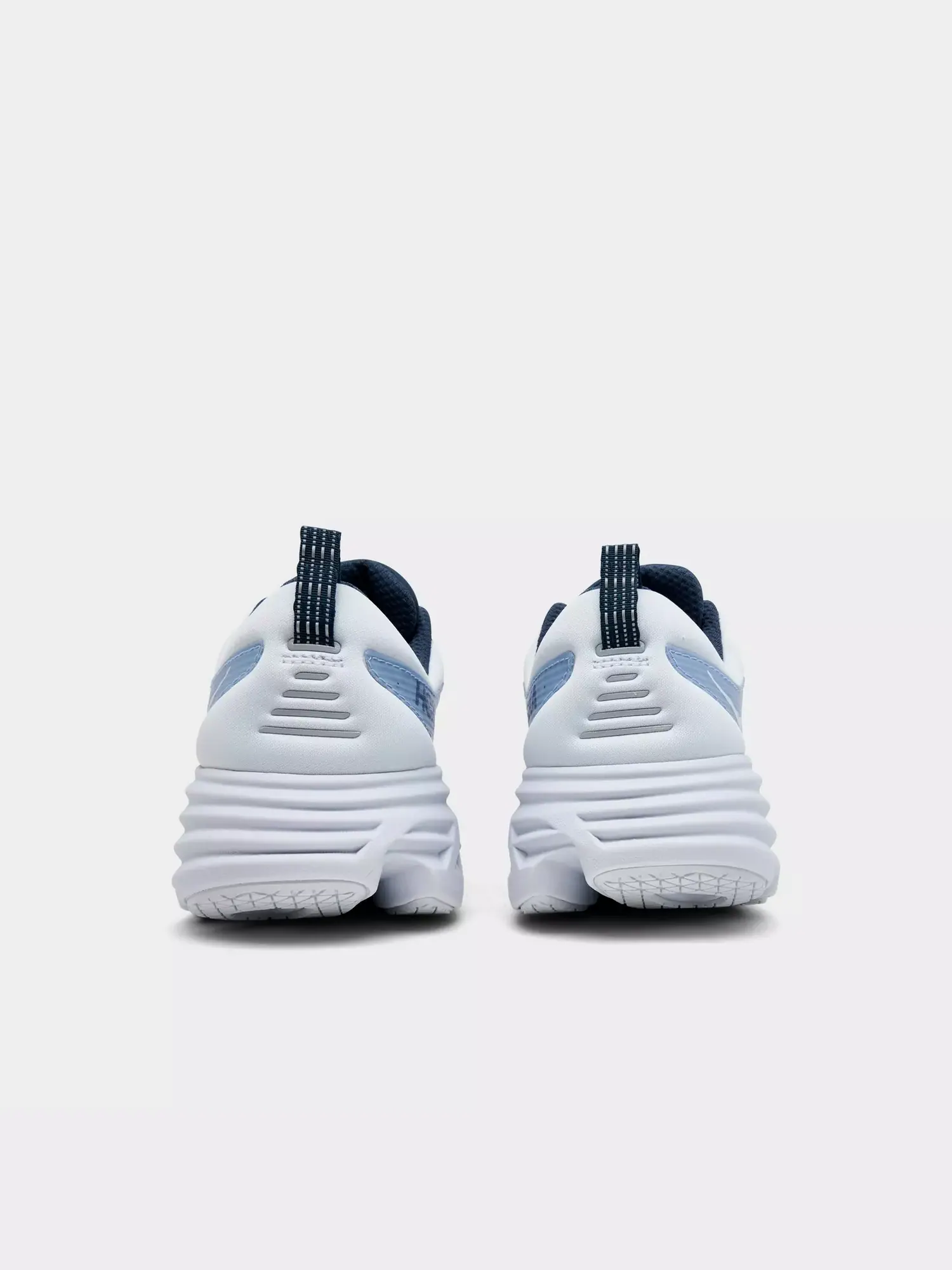 Кроссовки HOKA Bondi 8 Caged 'Stealth Tech Pack - Sea Ice' — изображение 4 из 6, синий