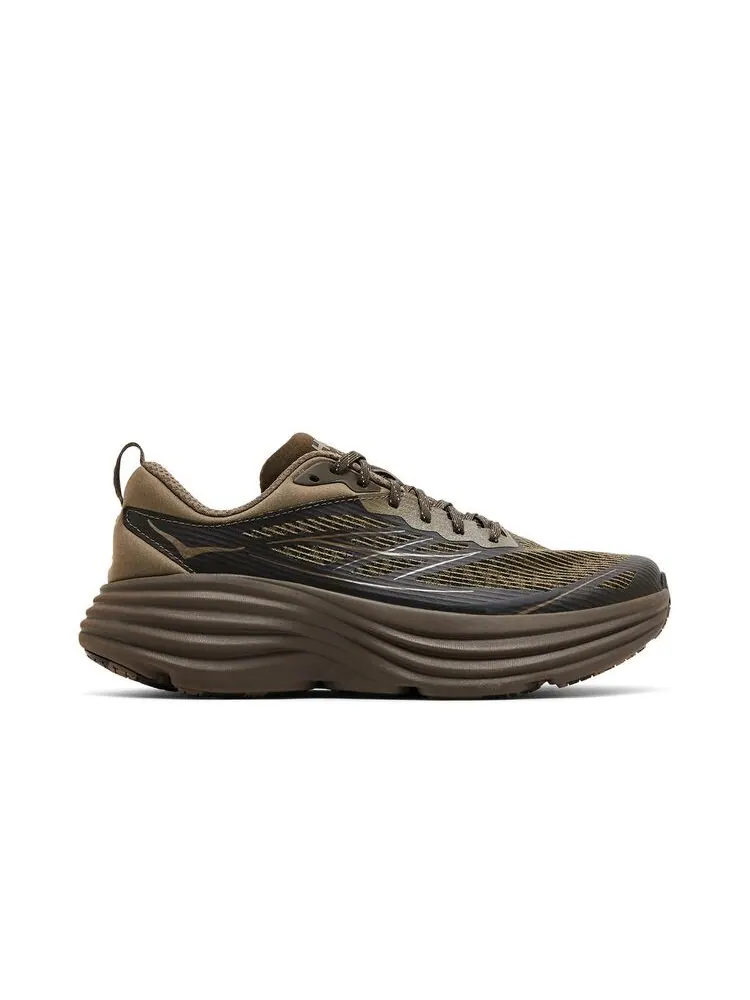 Кроссовки HOKA Bondi 8 Caged Stealth Tech Pack — изображение 1 из 6, коричневый