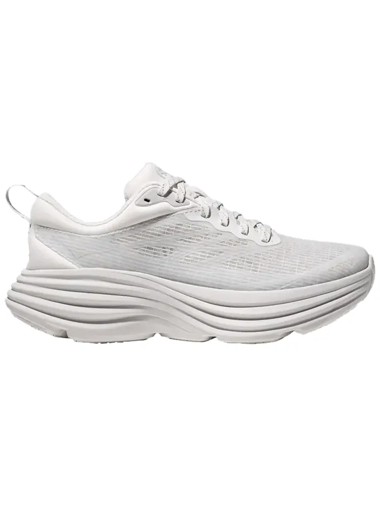 Кроссовки HOKA Bondi 8 Caged 'White Cosmic Grey' — изображение 1 из 6, белый