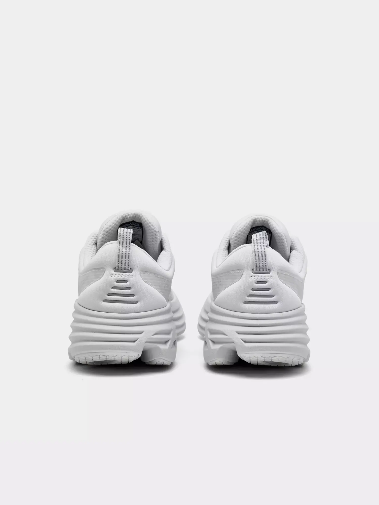 Кроссовки HOKA Bondi 8 Caged 'White Cosmic Grey' — изображение 4 из 6, белый