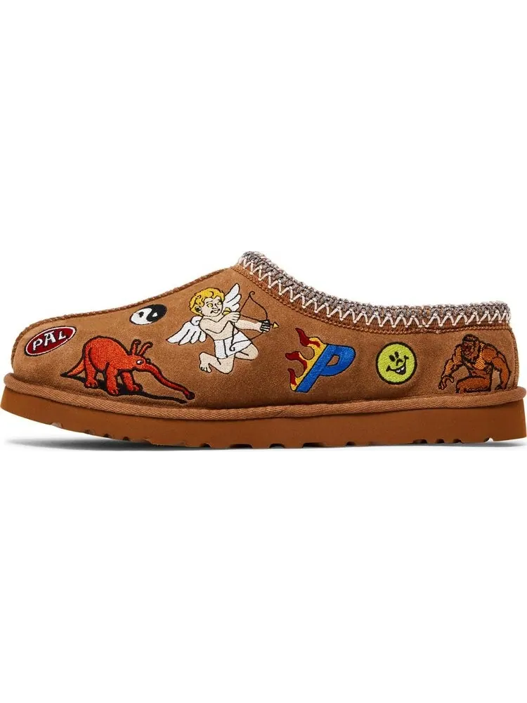Кроссовки Palace x Tasman Slipper 'Chestnut' — изображение 3 из 4, коричневый