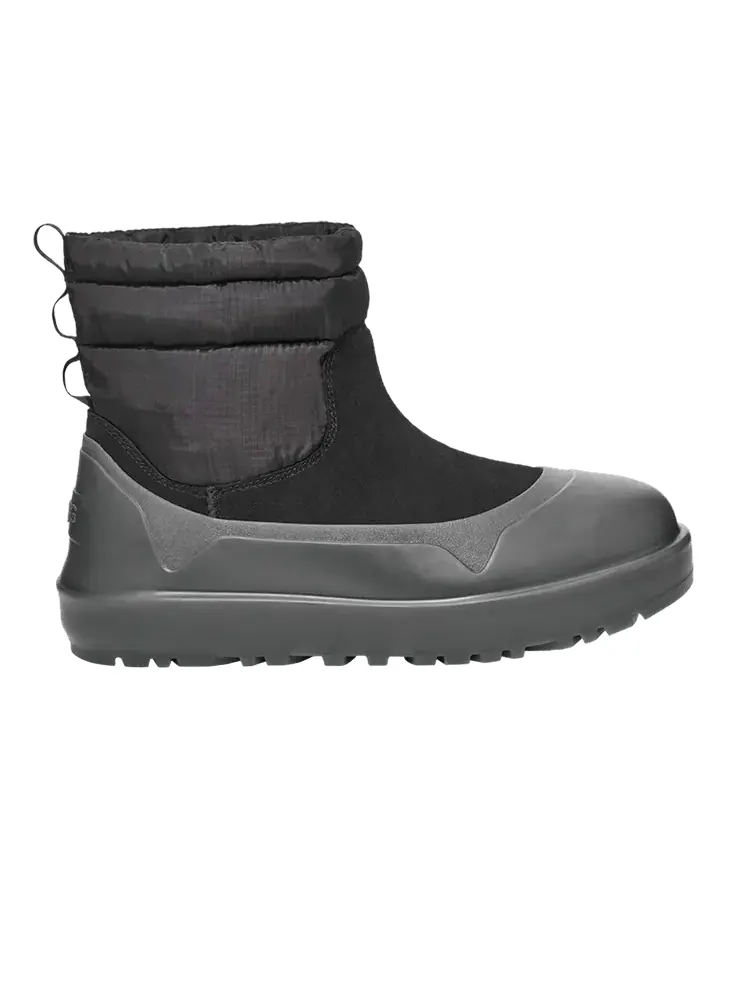Мужские ботинки UGG Classic Mini Mod из замши и резины — изображение 1 из 1, черный