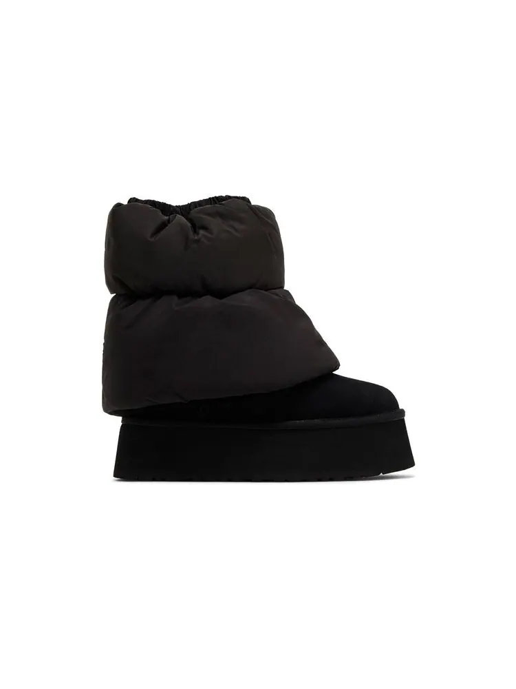 Кроссовки UGG Wmns Classic Mini Dipper Puffer Black — изображение 1 из 6, черный