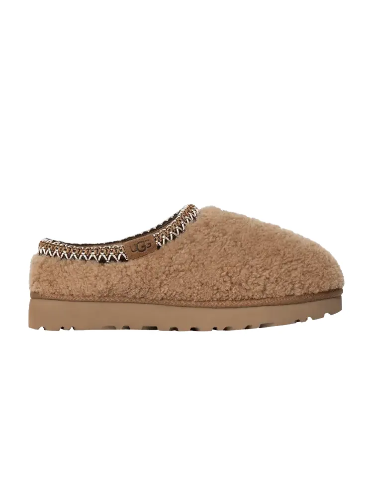 Шлепанцы UGG Wmns Tasman Slipper Maxi Curly - Chestnut — изображение 1 из 1, коричневый