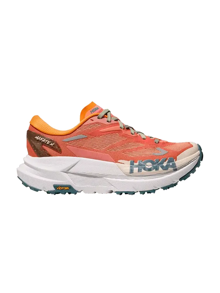 Кроссовки HOKA Wmns Mafate X, Feldspar Mountain Fog — изображение 1 из 1, розовый