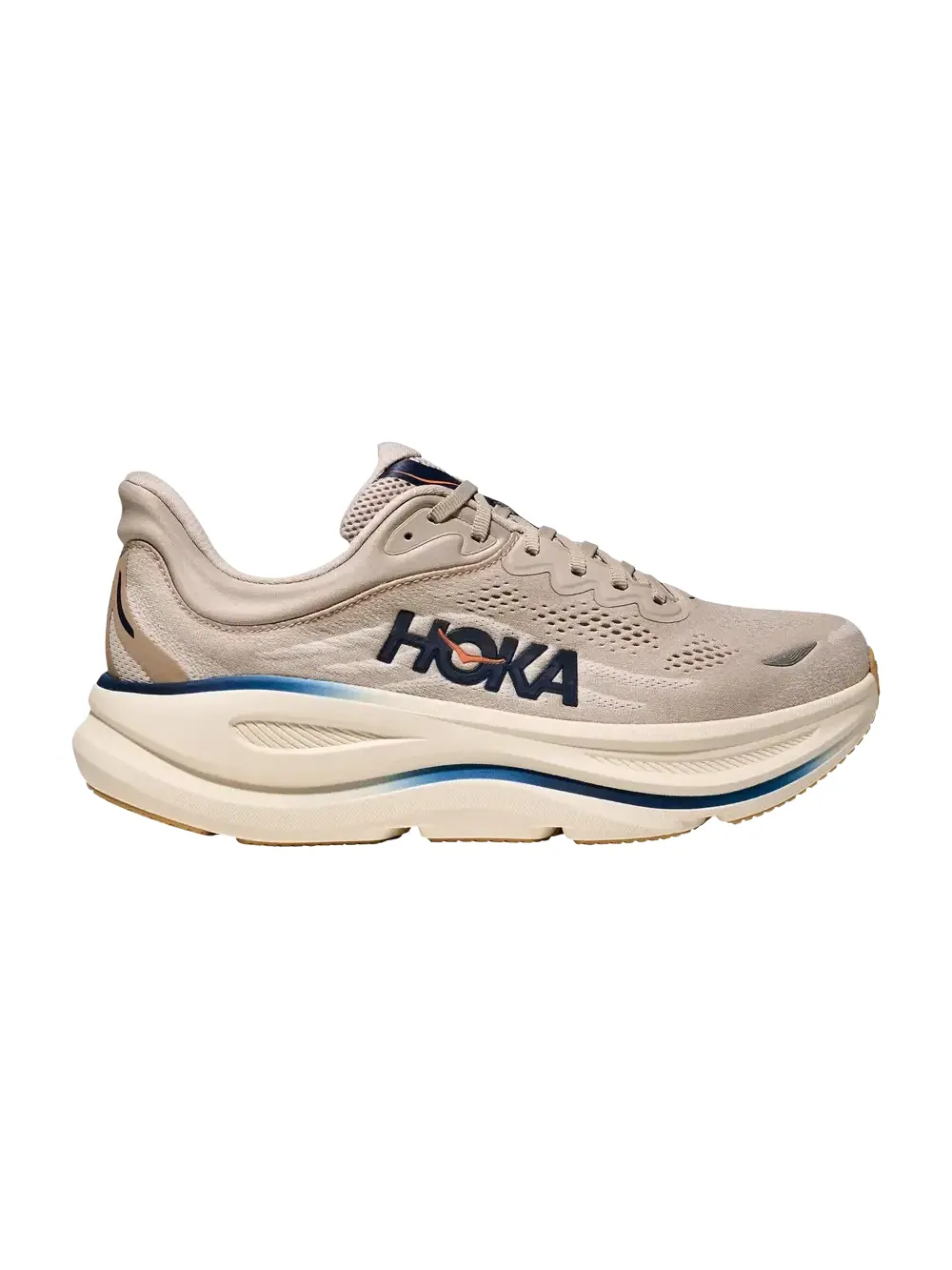 Кроссовки HOKA Bondi 9 2E Wide — изображение 1 из 1, серый