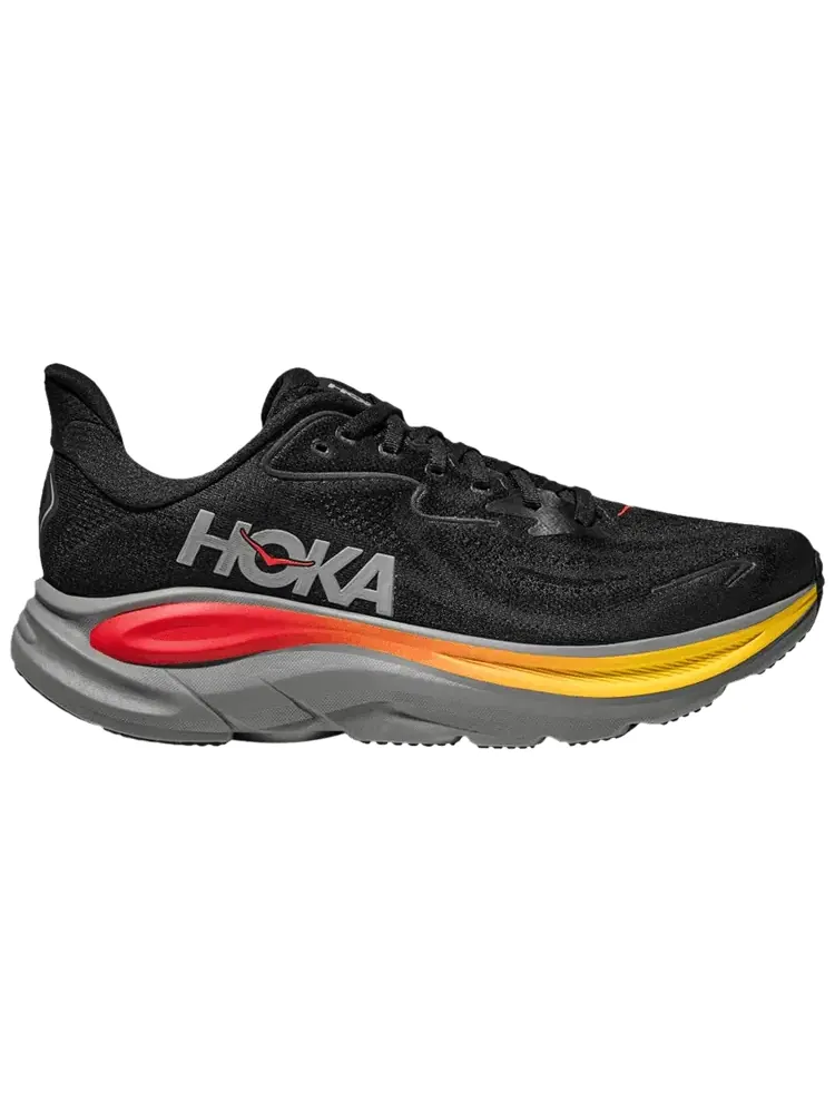 Кроссовки HOKA Clifton 10 'Black Galactic Grey' — изображение 1 из 1, черный