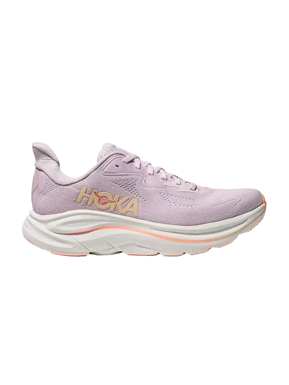 Кроссовки HOKA Wmns Clifton 10 — изображение 1 из 1, фиолетовый/оранжевый