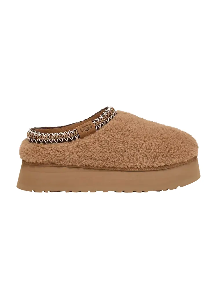 Шлепанцы UGG Wmns Tazz Slipper Maxi Curly - Chestnut — изображение 1 из 1, коричневый
