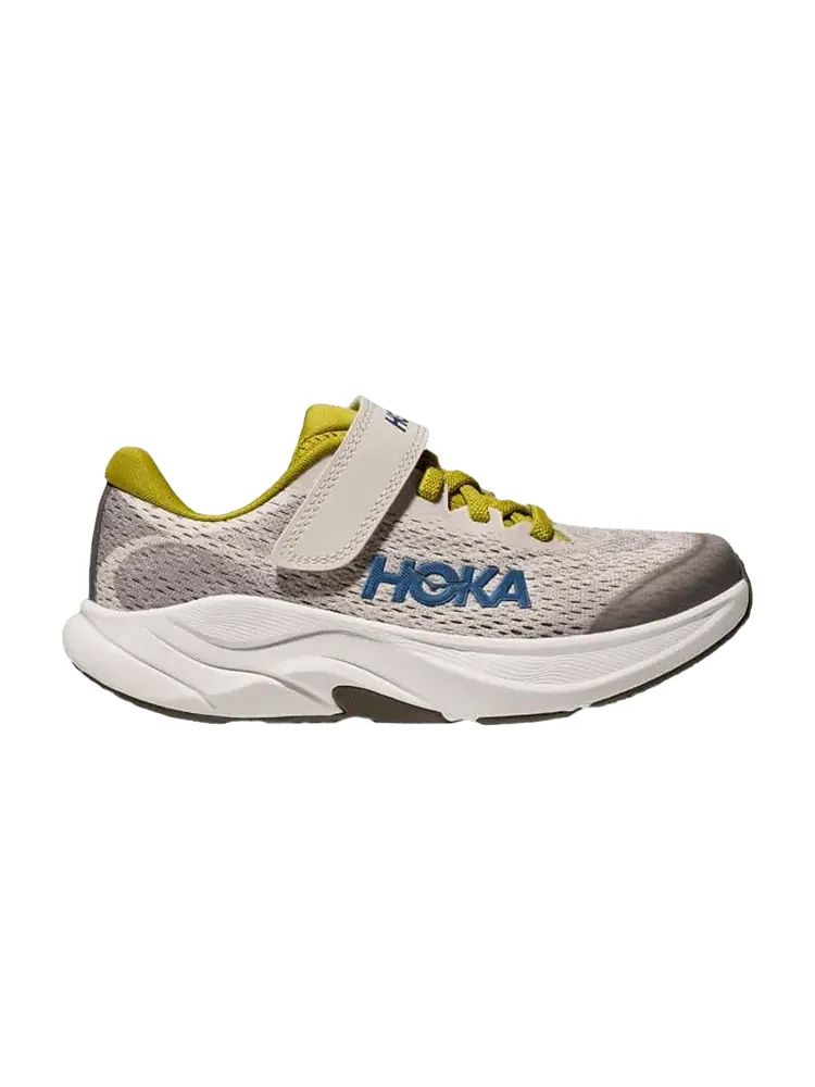 Кроссовки HOKA Rincon 4 Little Kids, Birch Cement — изображение 1 из 1, серый