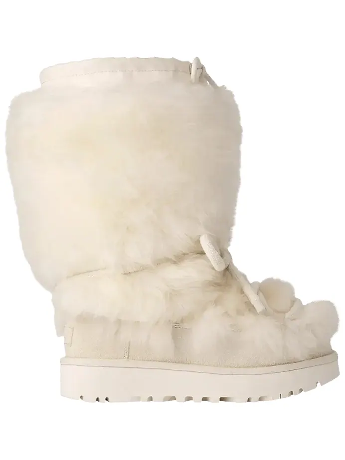 Женские классические высокие сапоги UGG Chalet — изображение 1 из 1, белый