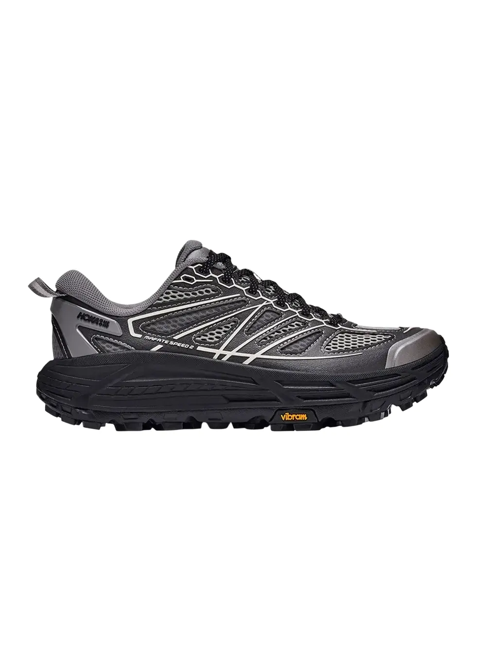 Кроссовки HOKA Mafate Speed 2 — изображение 1 из 1, серый/черный