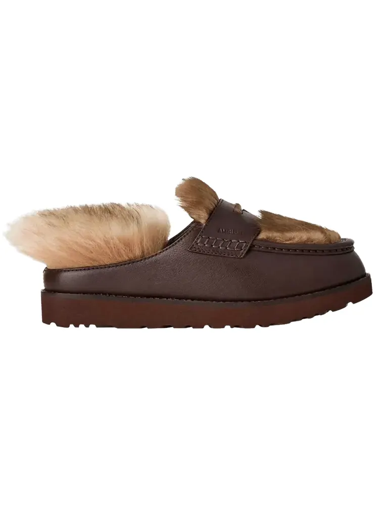 Кроссовки UGG AMBUSH x Penny Loafer 'Burgundy' — изображение 1 из 1, бордовый