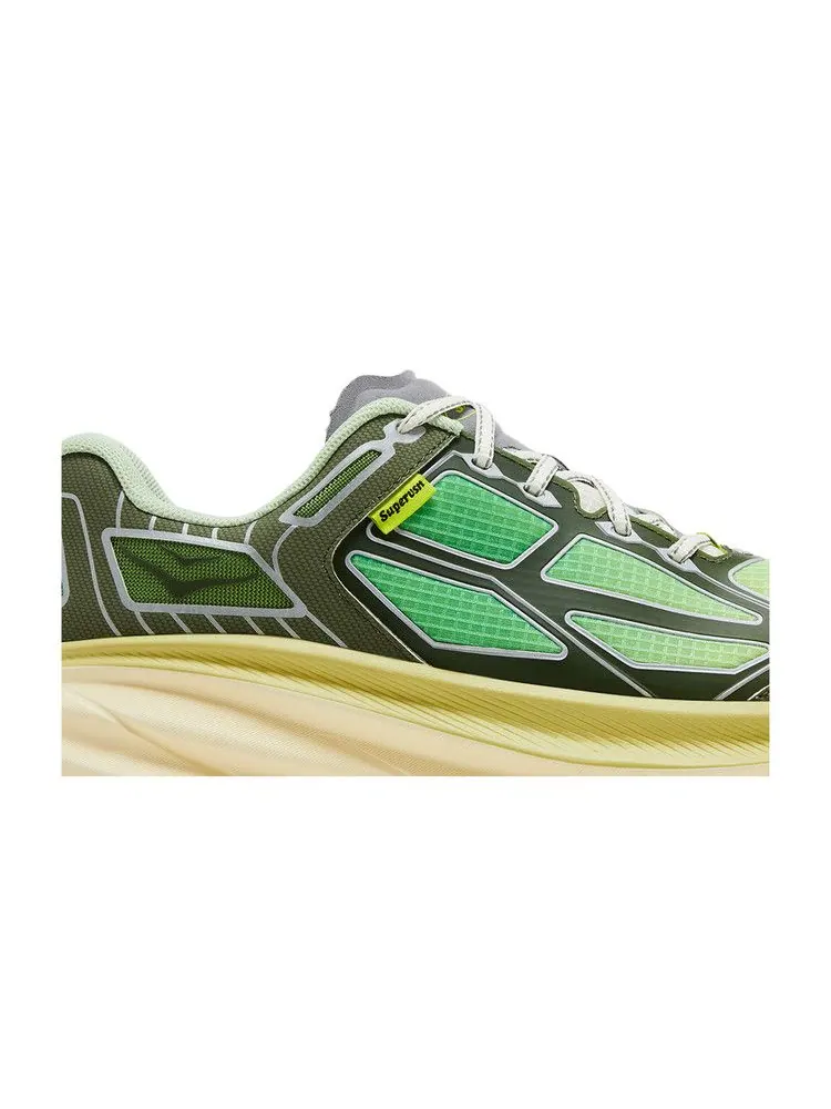 Кроссовки HOKA Supervsn x Clifton One9 — изображение 2 из 8, зеленый