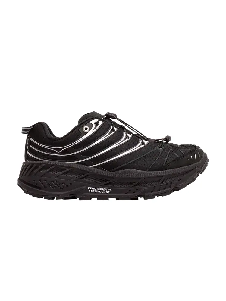 Кроссовки HOKA Stinson Evo GORE-TEX — изображение 1 из 1, черный серебристый