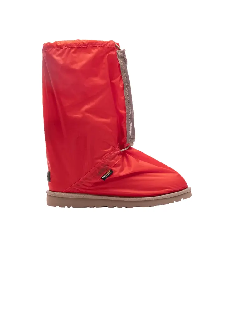 Мужские сапоги UGG Reese Cooper x Classic Mini высокие текстильные — изображение 1 из 1, красный