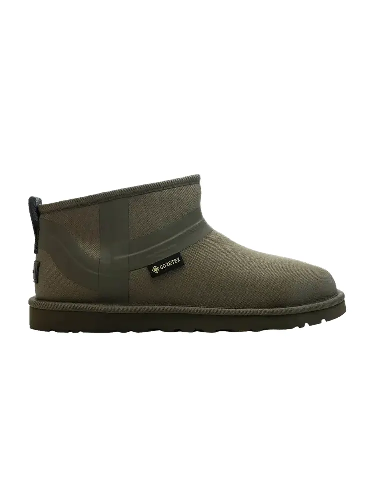 Мужские ботинки UGG Reese Cooper x Classic Ultra Mini текстильные с мембраной — изображение 1 из 1, каламата