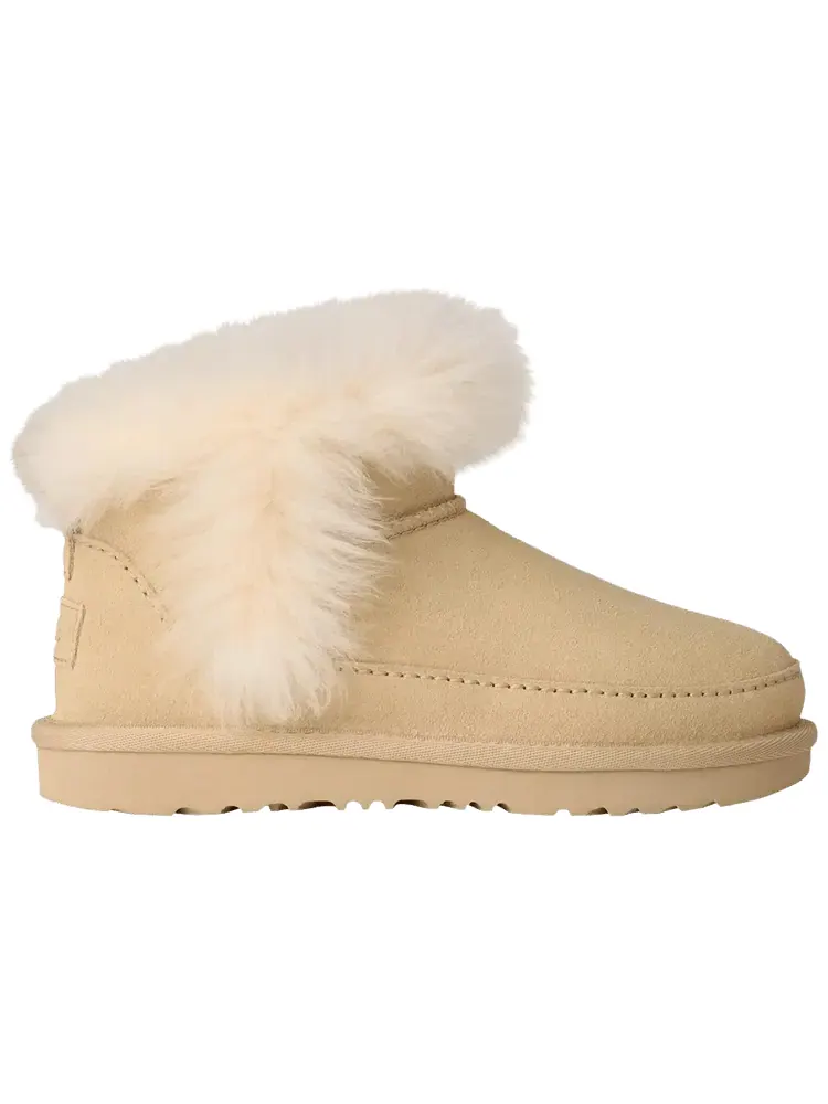 Детские ботинки UGG Classic Ultra Mini Chalet Boot — изображение 1 из 1, бежевый