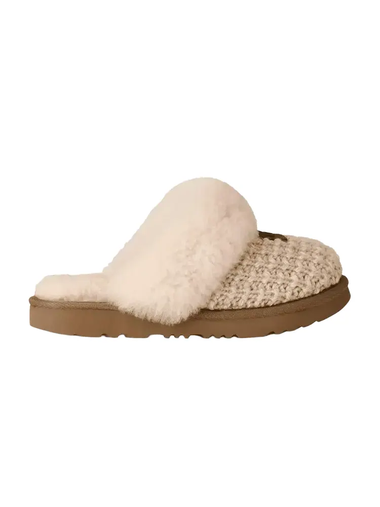 Тапочки UGG Cozy 2 Knit Slipper Kids — изображение 1 из 1, бежевый