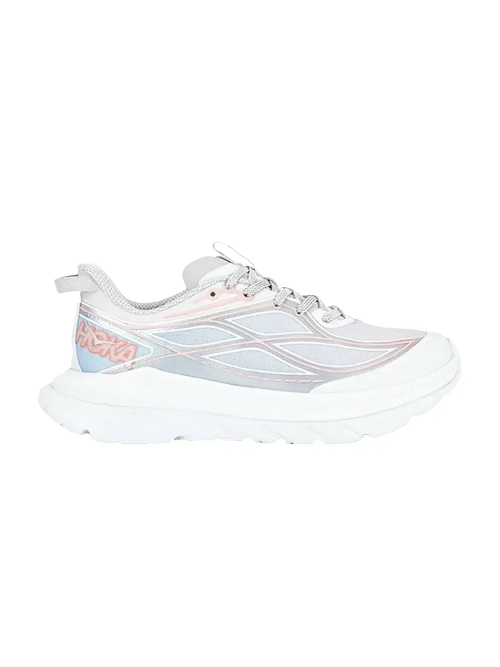 Кроссовки HOKA Wmns Mach Remastered Aura — изображение 1 из 1, серый розовый