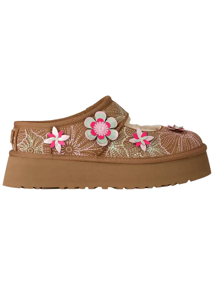 Кроссовки UGG Wmns Bea Mary Jane Meadow — изображение 1 из 1, бежевый