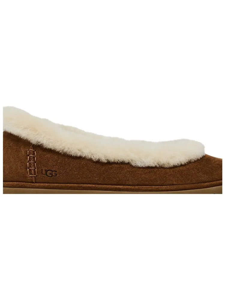 Женские балетки UGG Zora — изображение 2 из 8, коричневый