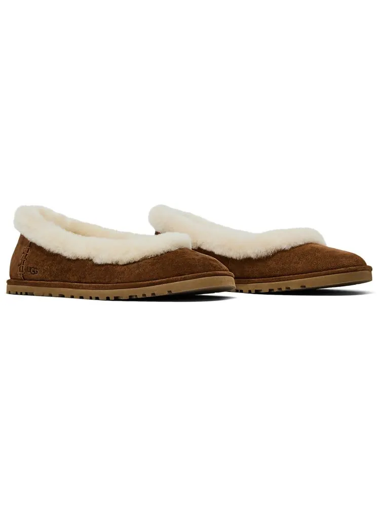 Женские балетки UGG Zora — изображение 8 из 8, коричневый
