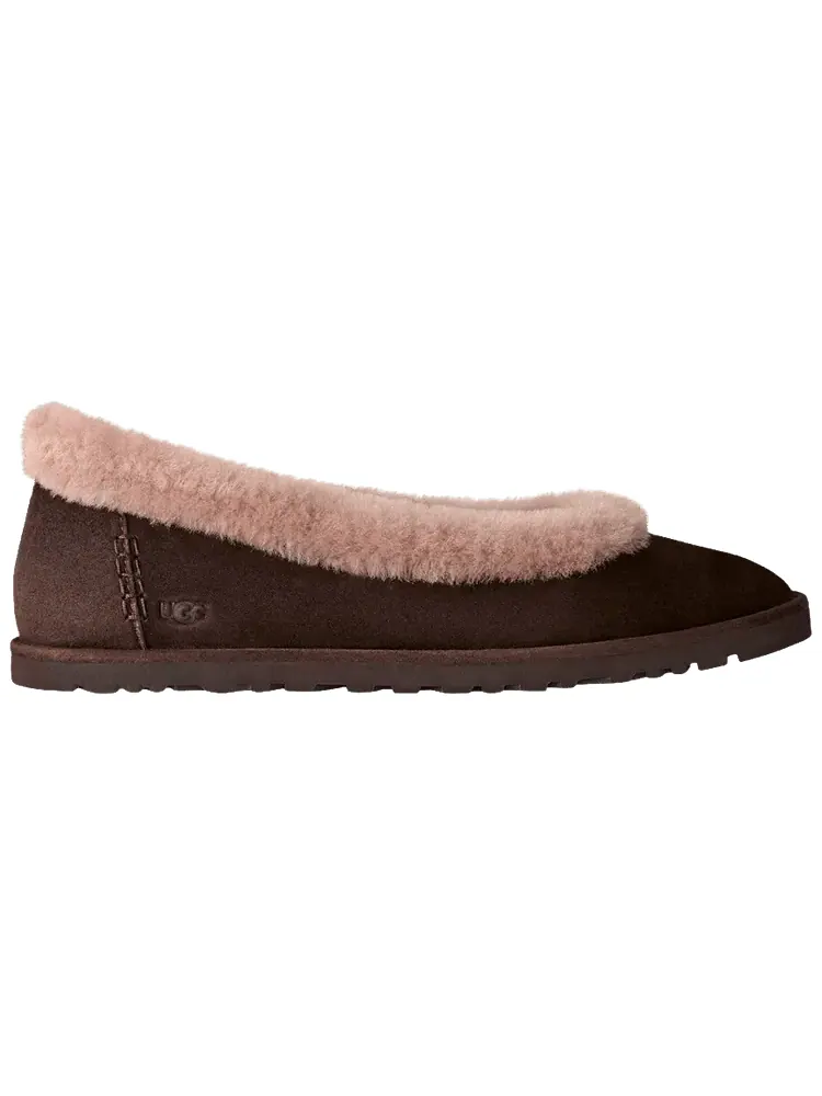 Женские балетки UGG Zora — изображение 1 из 1, коричневый
