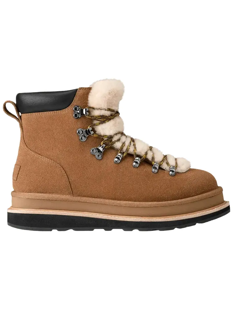 Походные ботинки Sacai x UGG «Каштан» — изображение 1 из 1, бежевый