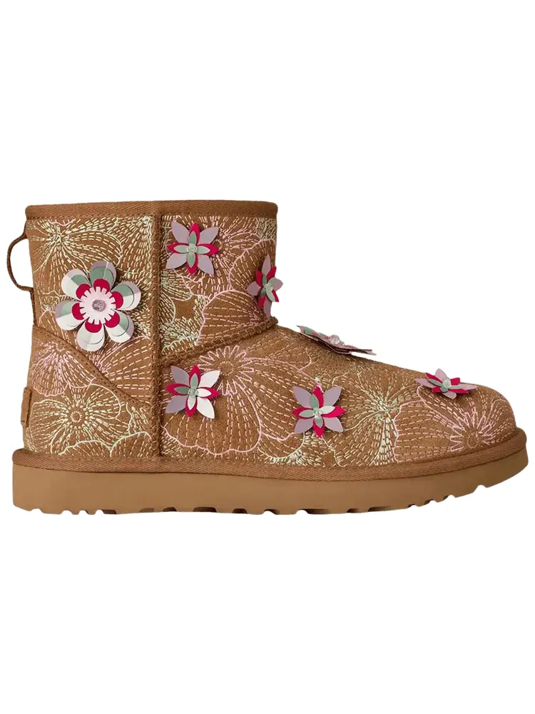 Кроссовки UGG Wmns Classic Mini Meadow — изображение 1 из 1, бежевый