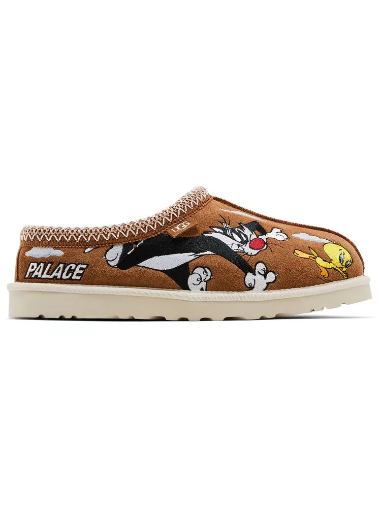 Кроссовки Palace x Looney Tunes x UGG Tasman Slipper — изображение 1 из 8, коричневый