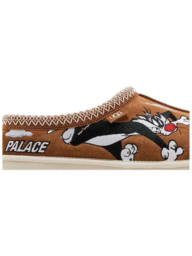 Кроссовки Palace x Looney Tunes x UGG Tasman Slipper — изображение 2 из 8, коричневый