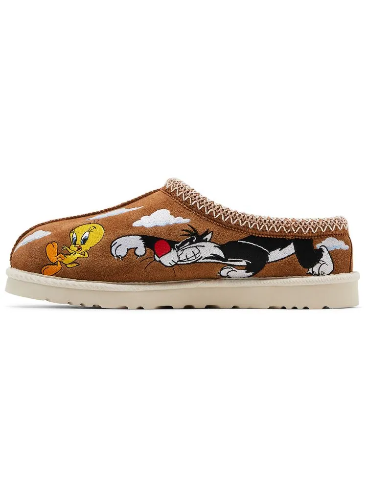 Кроссовки Palace x Looney Tunes x UGG Tasman Slipper — изображение 3 из 8, коричневый