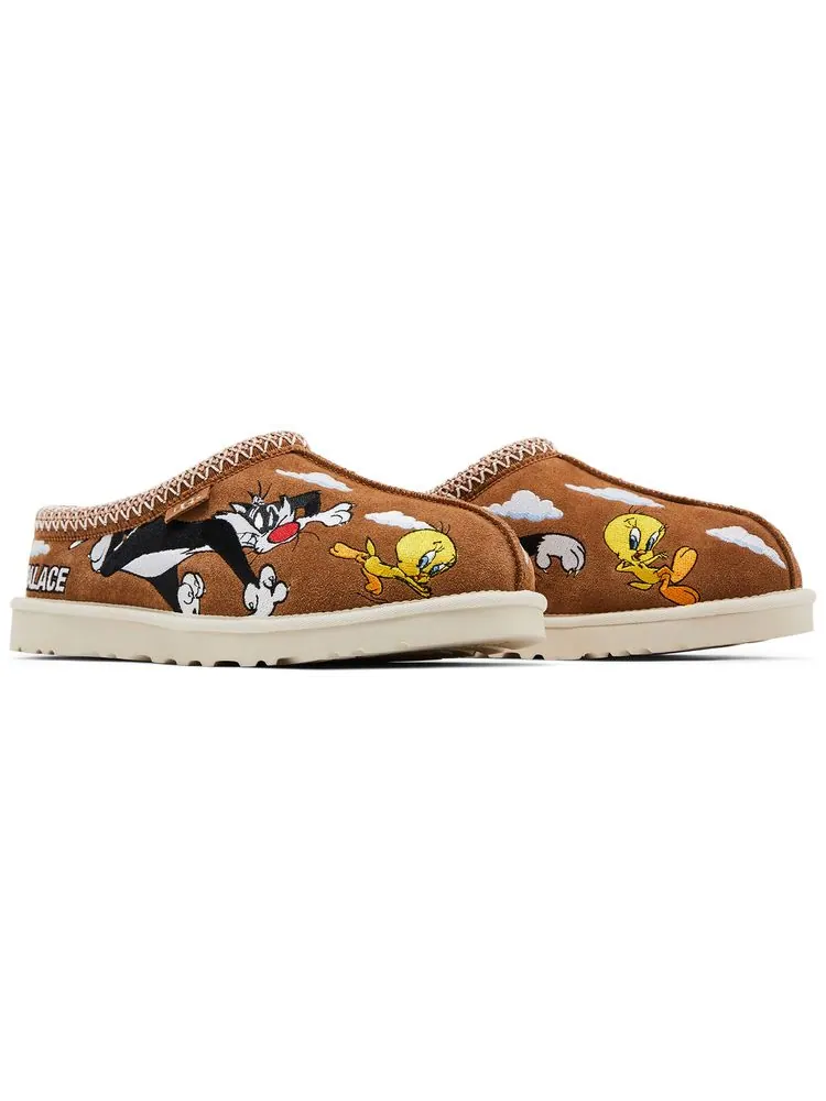Кроссовки Palace x Looney Tunes x UGG Tasman Slipper — изображение 8 из 8, коричневый