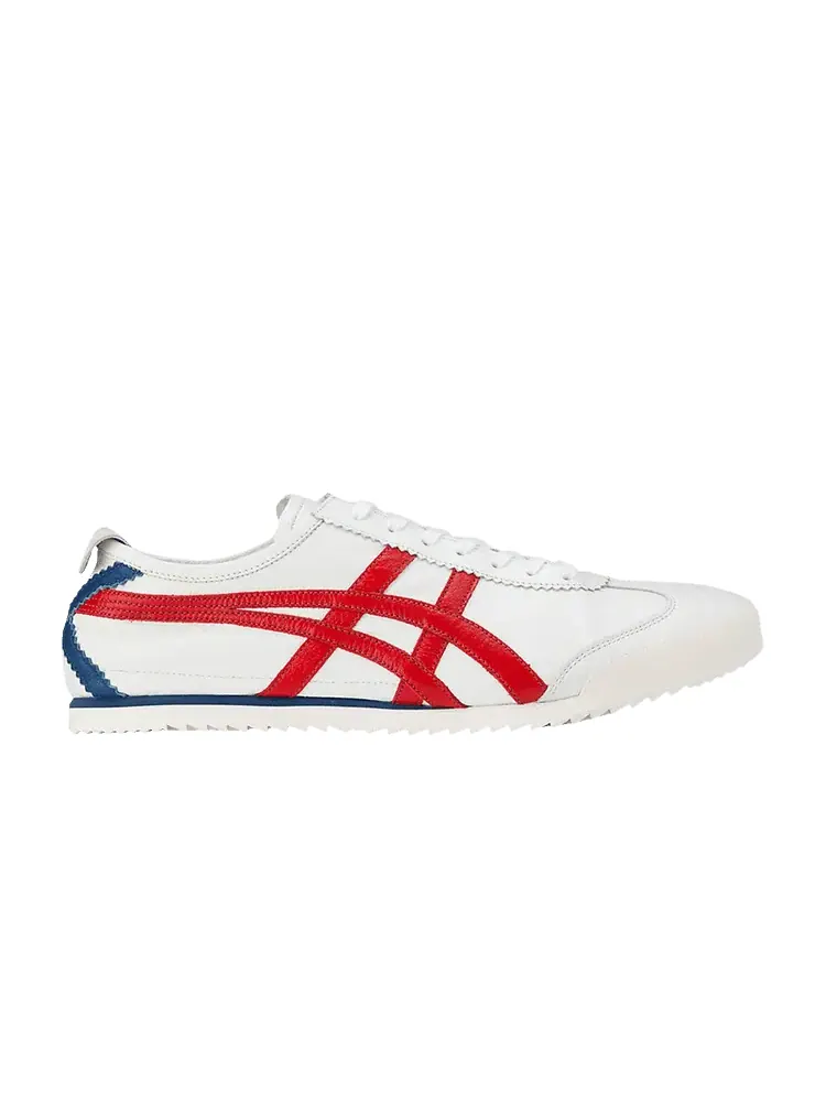 Кроссовки Onitsuka Tiger Mexico 66 Deluxe White Classic Red