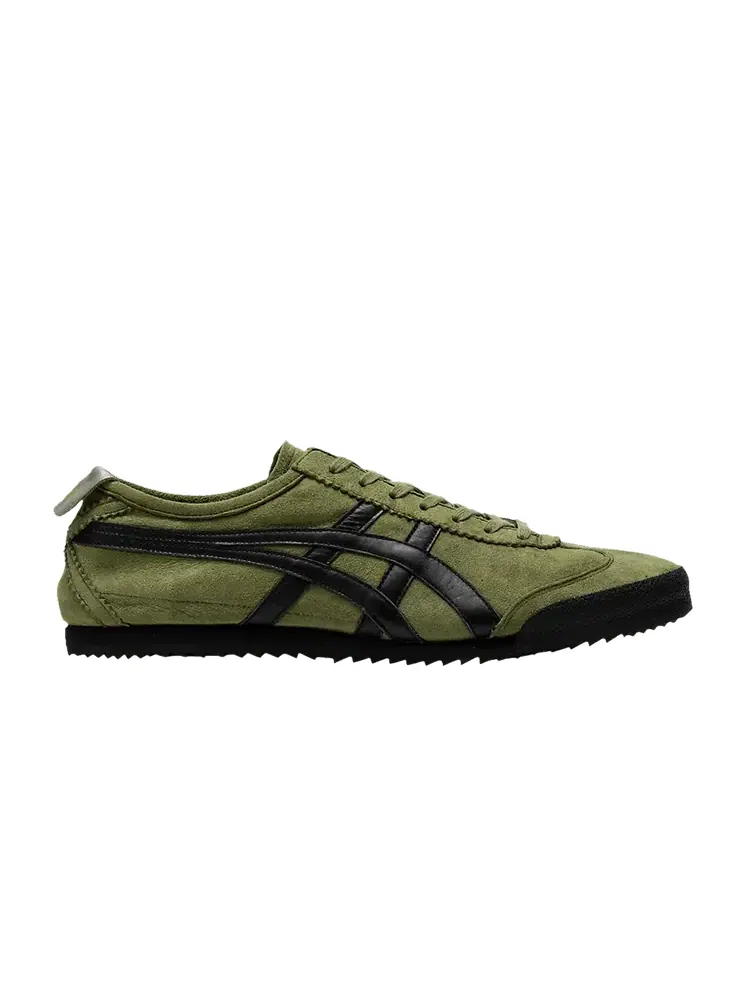 Кроссовки Onitsuka Tiger Mexico 66 Deluxe Bronze Green Black — изображение 1 из 1, зеленый