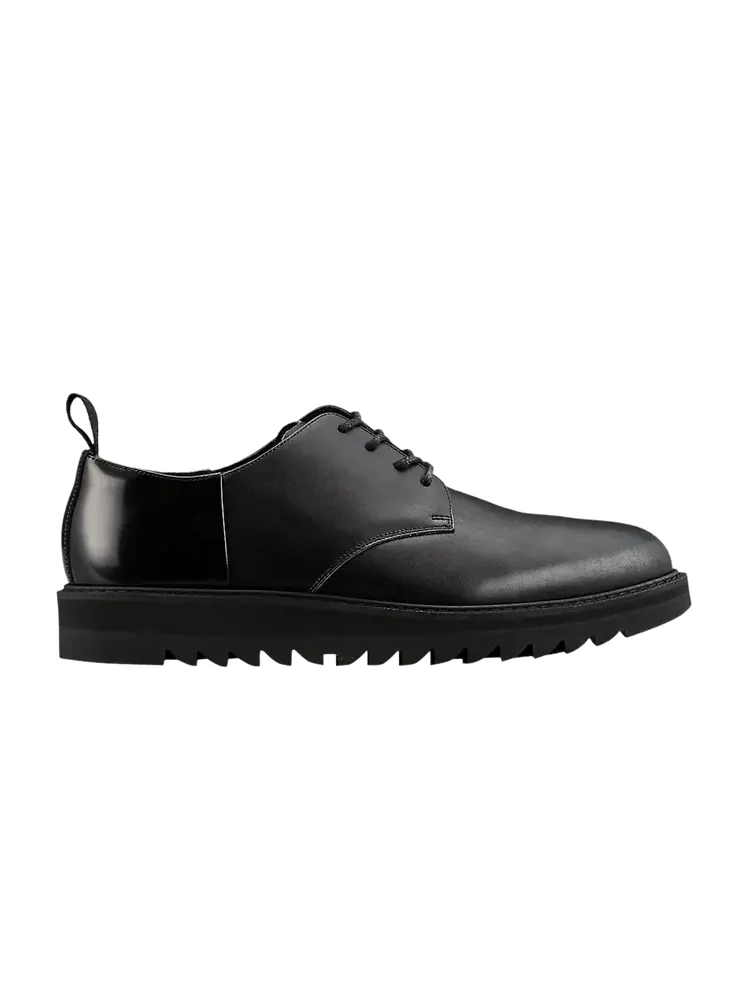 Кроссовки Derby 'Black Smooth Leather' — изображение 1 из 1, черный
