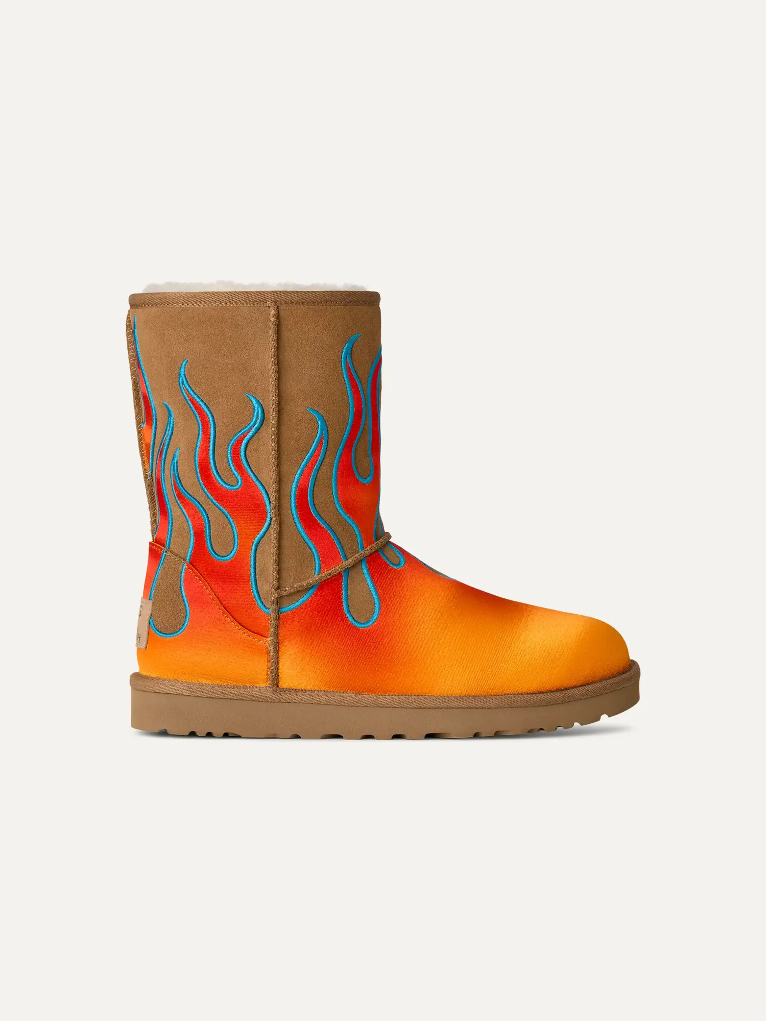 Угги Jeremy Scott x UGG Classic Short 'Flame' — изображение 1 из 7, коричневый