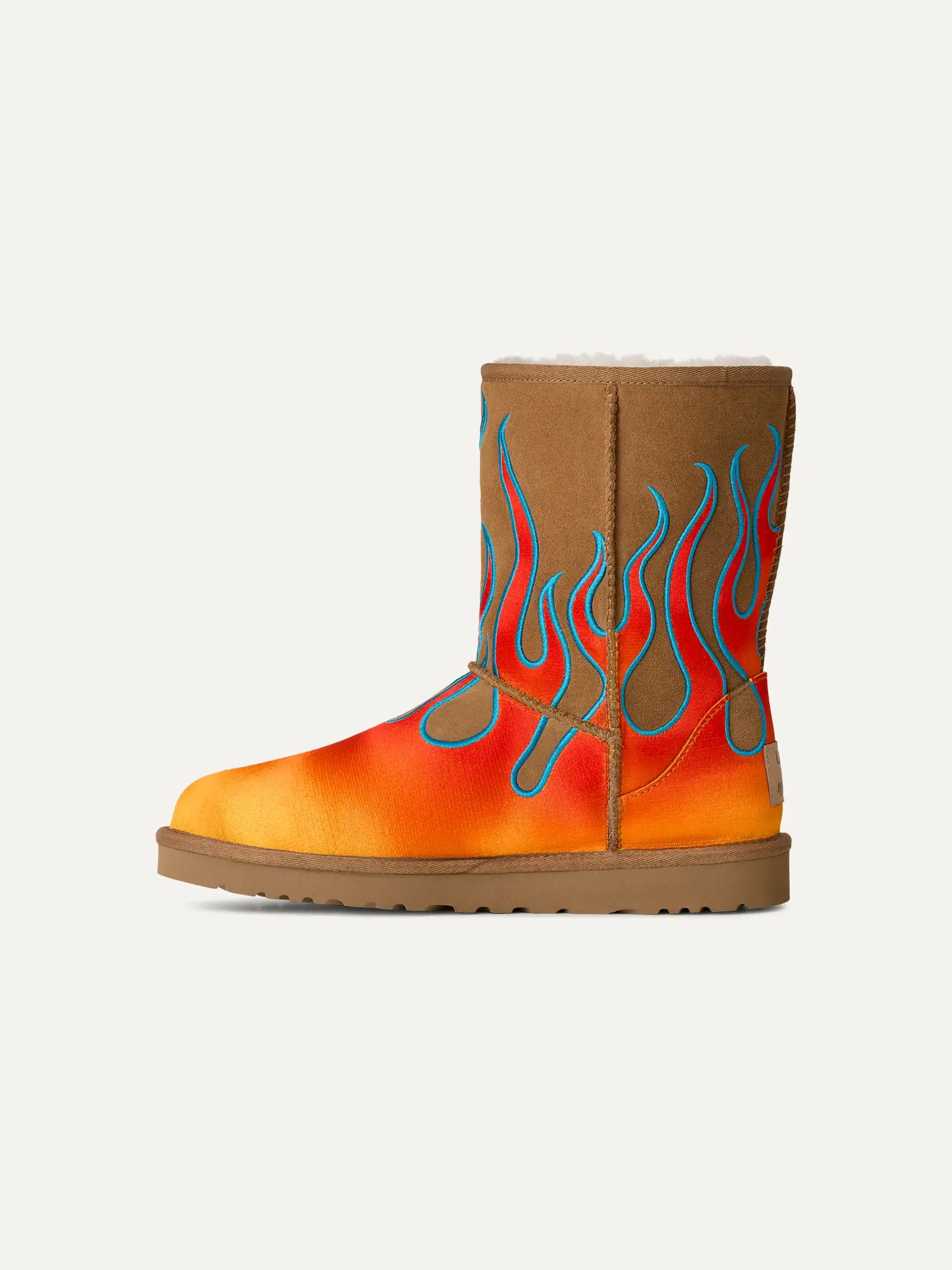Угги Jeremy Scott x UGG Classic Short 'Flame' — изображение 3 из 7, коричневый
