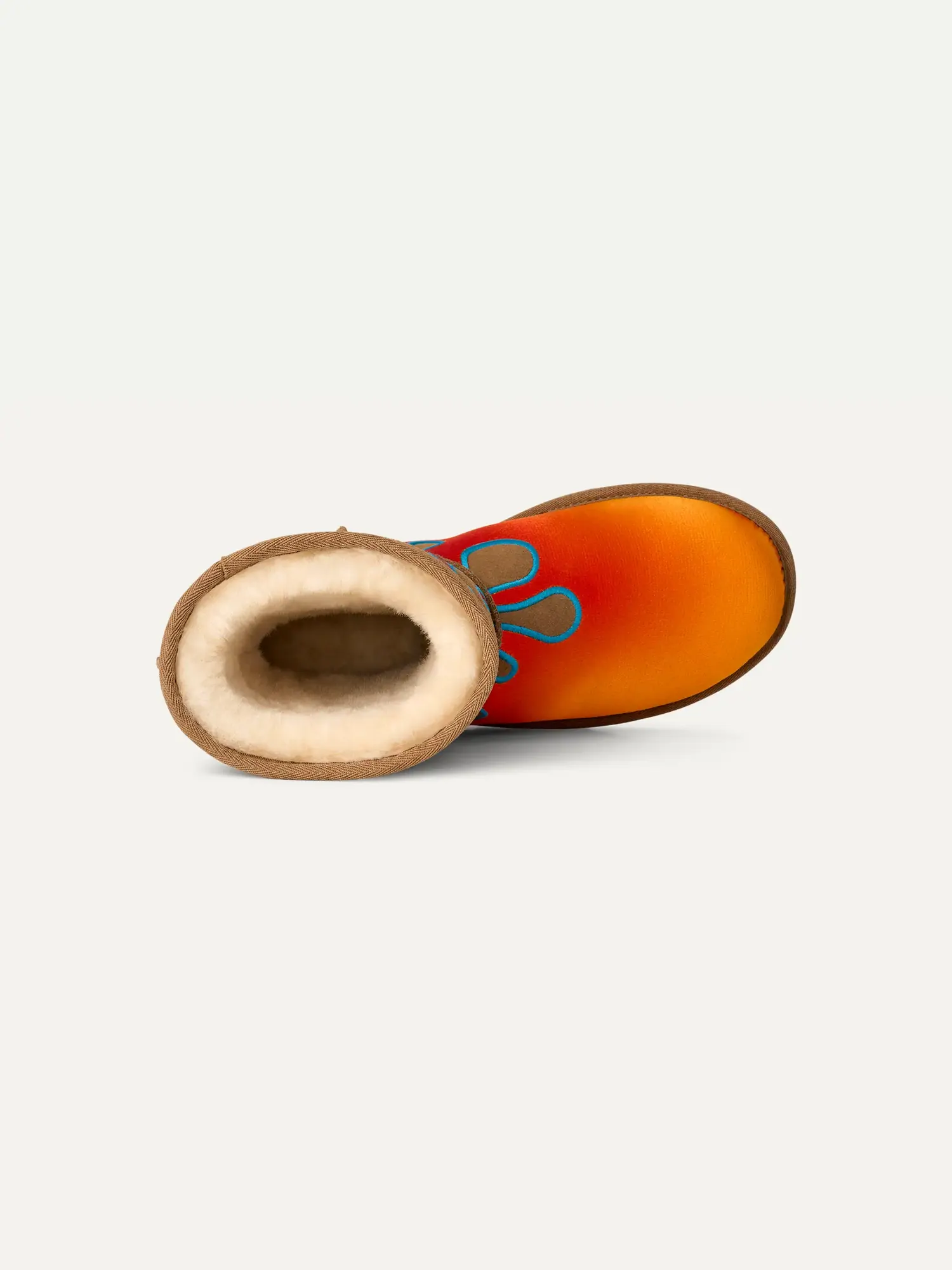 Угги Jeremy Scott x UGG Classic Short 'Flame' — изображение 6 из 7, коричневый