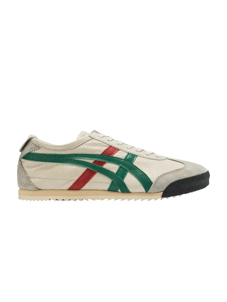 Кроссовки Onitsuka Tiger Wmns Mexico 66 Deluxe Cream Green — изображение 1 из 1, кремовый зеленый