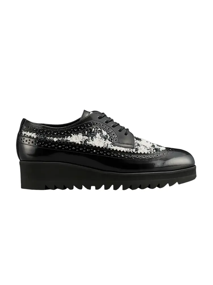 Кроссовки Onitsuka Tiger Wmns Brogue Black White Tweed — изображение 1 из 1, черный белый